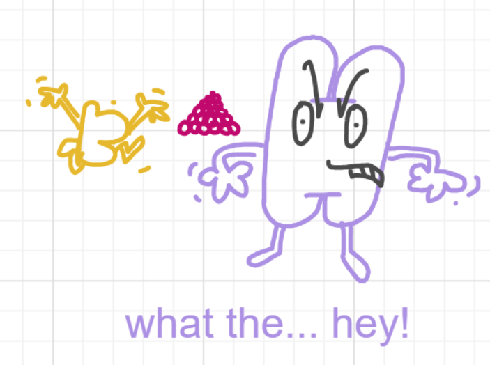 A panel from I've Been Everywhere, Man, episode nine of the Board Boards object show by Furretwalk/WalkingFurret.